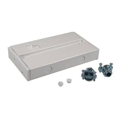 american lighting 043j-wh hardwire junction box white|Junction Box for Priori Plus Under Cabinet Lighting.